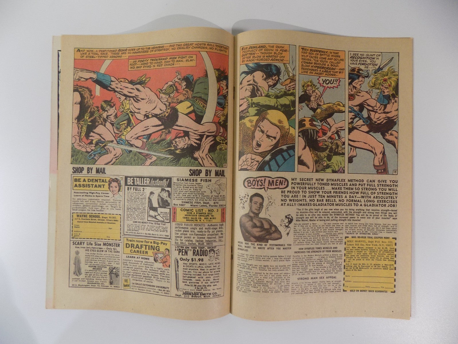 Conan the Barbarian #3 Marvel Comic February 1971 Fine/Very Fine
