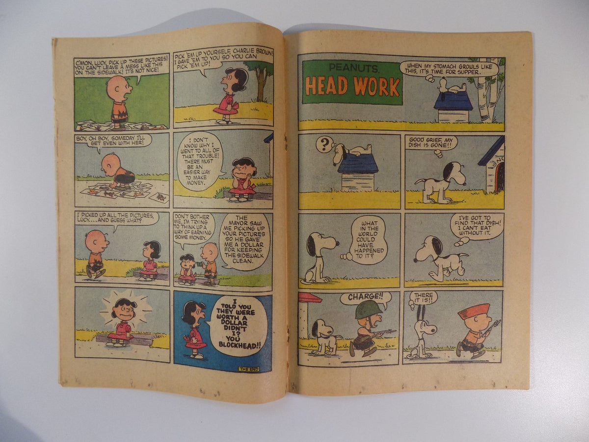 Peanuts #6 Dell Comic August-October 1960 Fine+