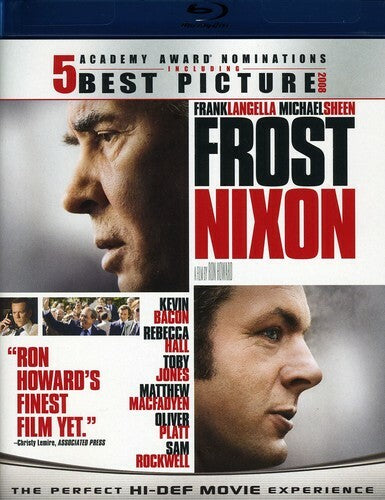 Frost Nixon, a Ron Howard film, Michael Sheen (Blu-Ray) -JD
