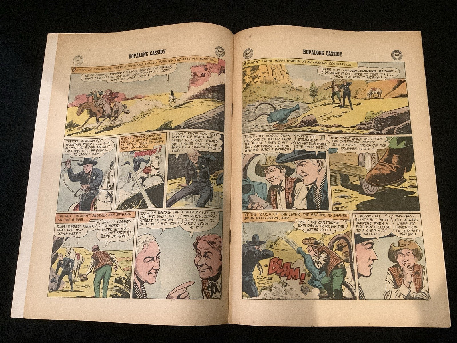 Hopalong Cassidy #101 (DC Comics May 1955) VF (8.0) William Boyd, Gene Colan