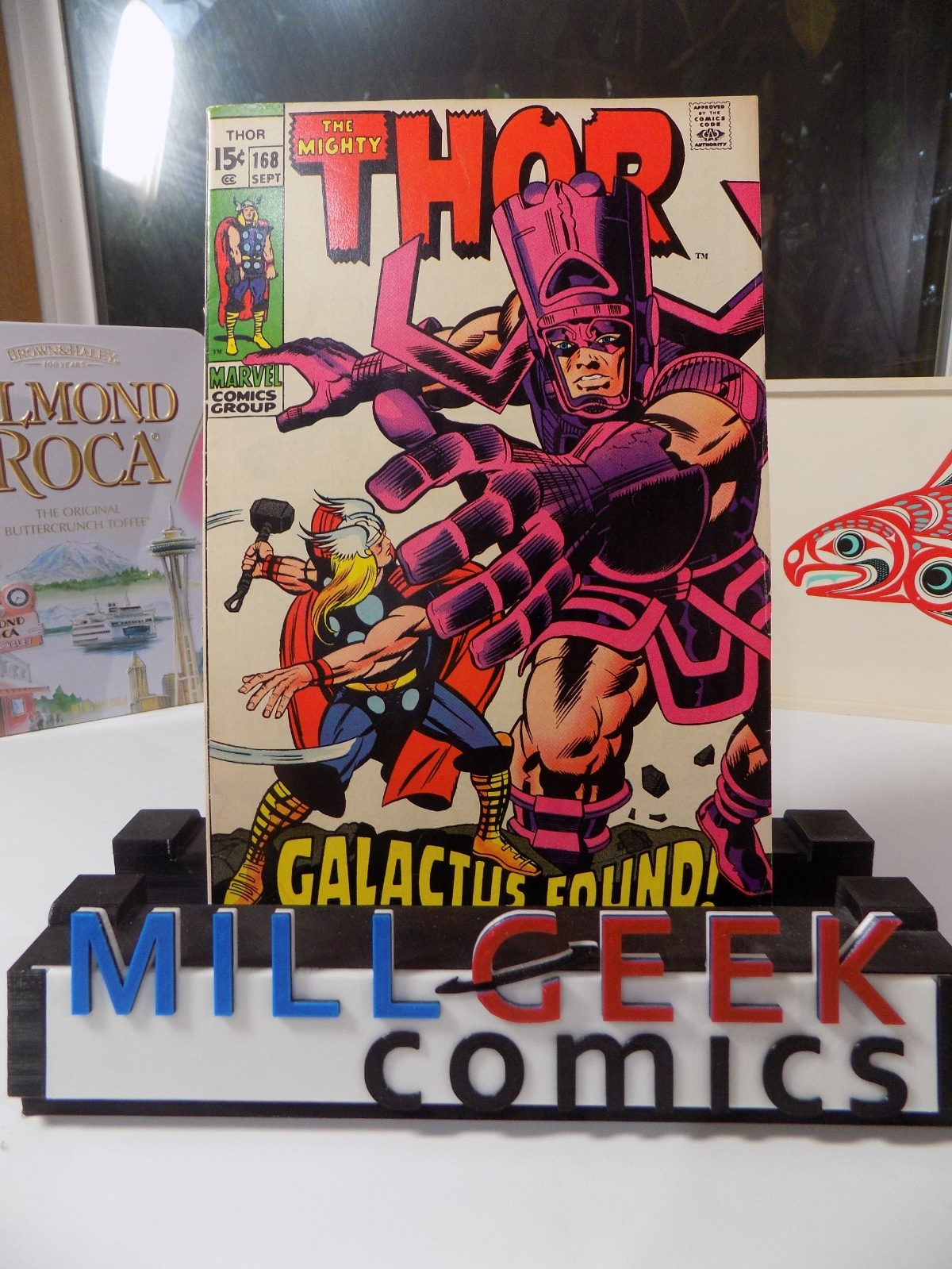 Thor #168 Marvel Comic September 1969 Fine