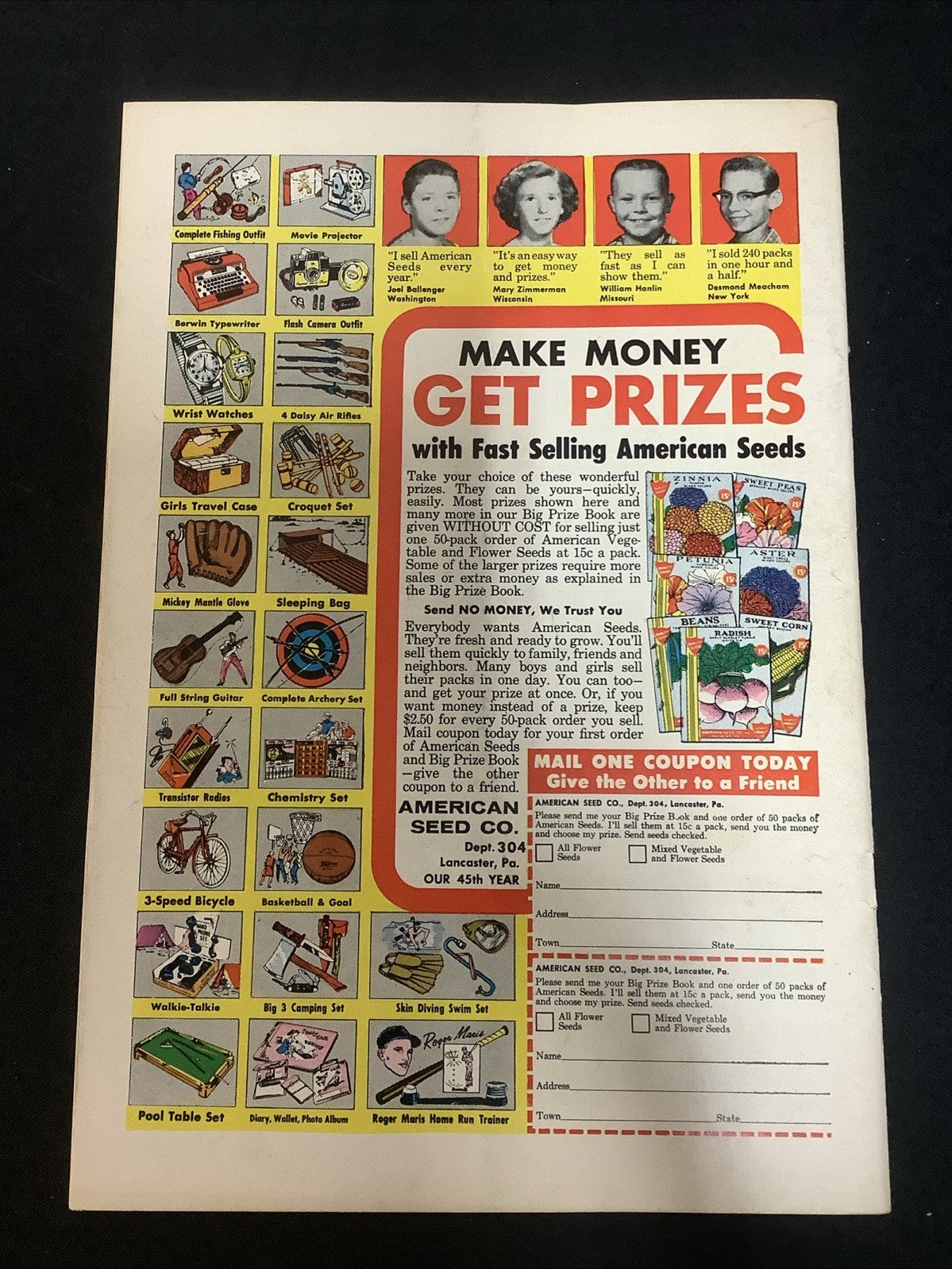 Brave and the Bold #47 (1963) Fine (6.0) 2 Inner Wrap Detached Lower Staple