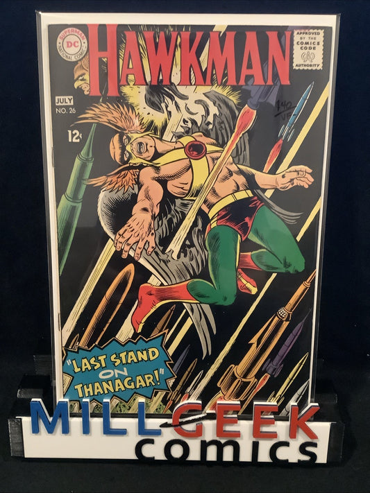 Hawkman #26 (DC Comics June-July 1968) VF- (7.5) Dick Dillin, Joe Simon