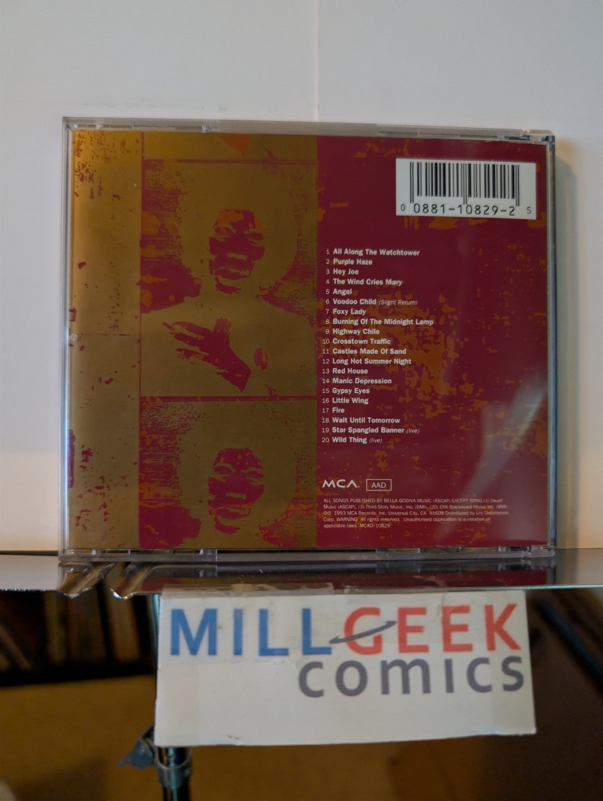 Jimi Hendrix 3 CD lot (Axis: Bold as Love, Are You Experienced, Ultimate Ex) -JD