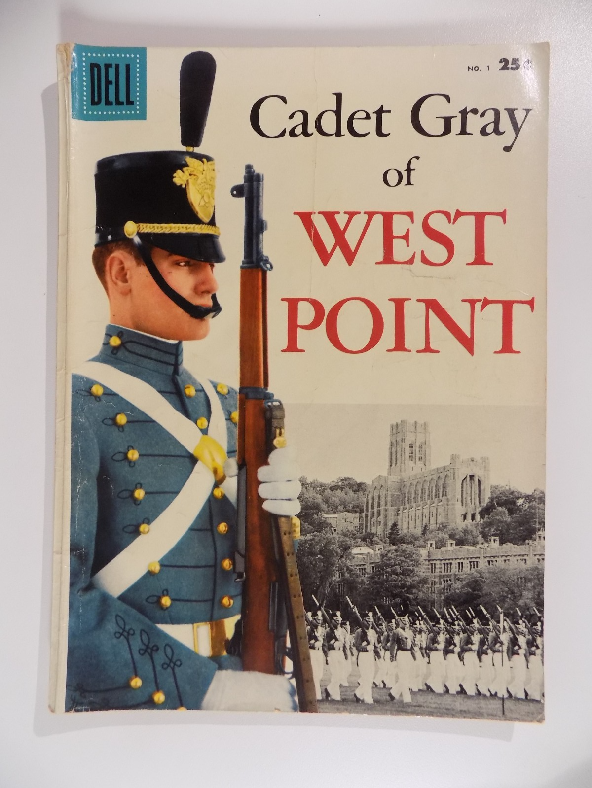 Cadet Gray of West Point #1 Dell Comic 1958 Fine-