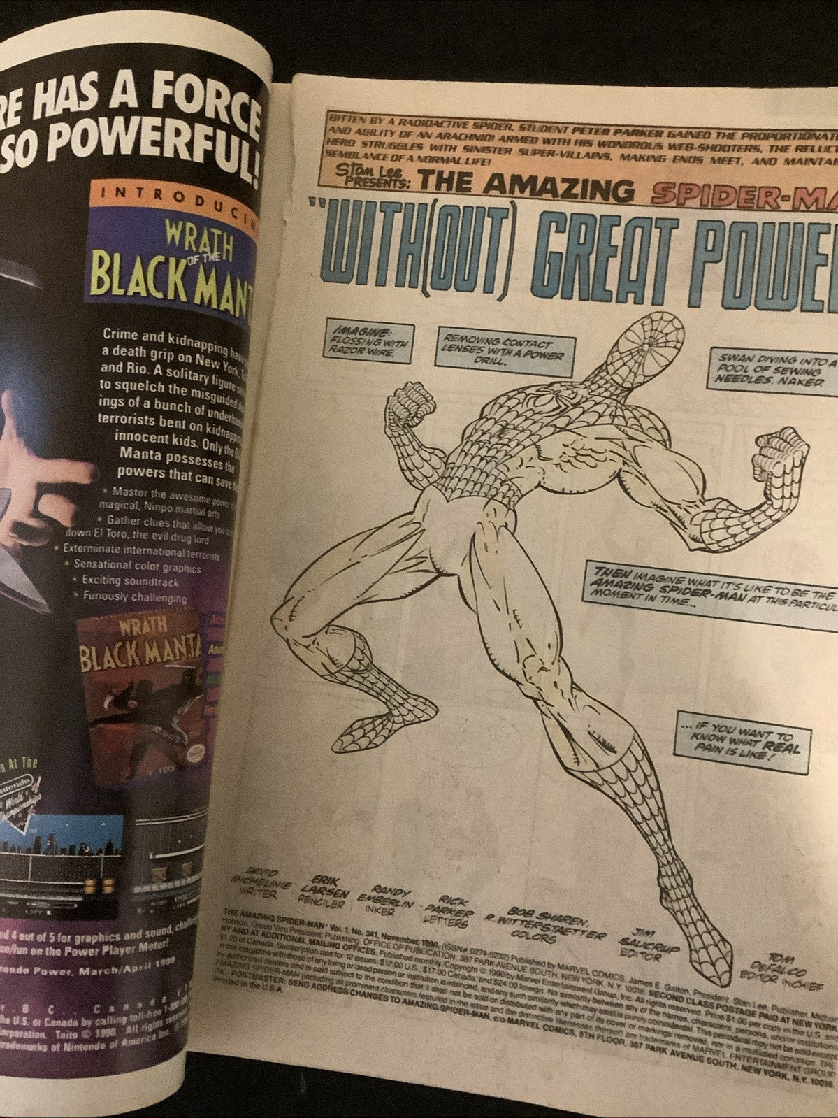 Amazing Spider-Man #334-358 Comic Lot, 1st App Cletus Kasidy, #341 Torn Page