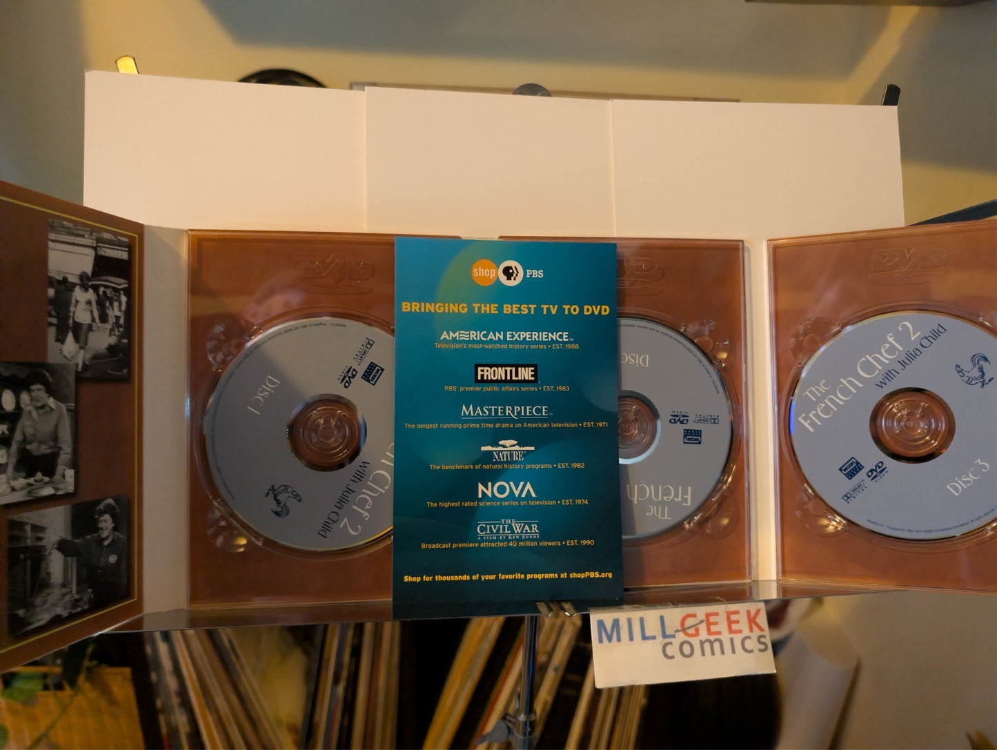 The French Chef with Julia Child, Season 1 & 2  (DVD) Like New -JD