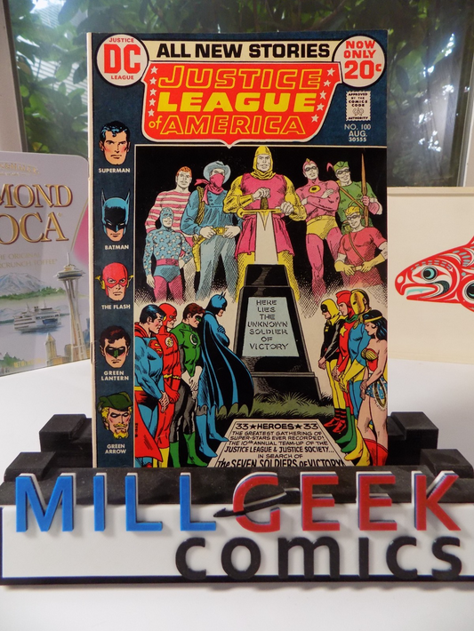 Justice League of America #100 DC Comic August 1972 Very Fine
