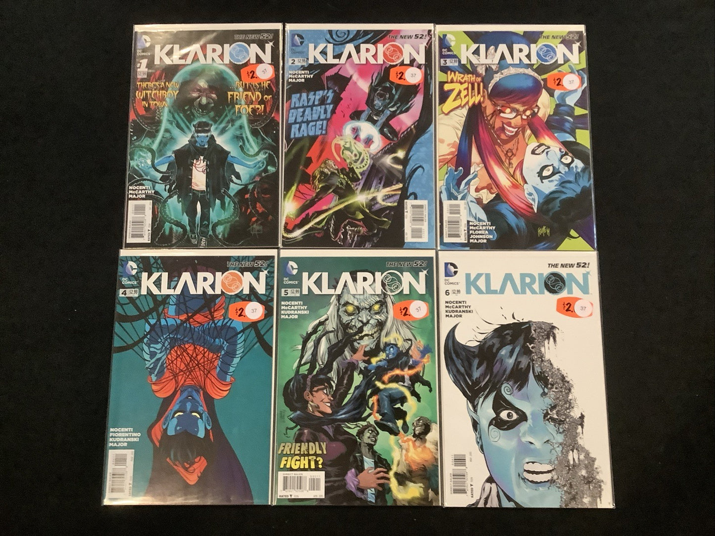 Klarion #1-6 Complete Comic Set, DC Comics, New 52, Ann Nocenti, 2014