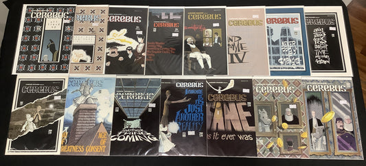Cerebus The Aardvark #58-72 Comic Lot, Aardvark-Vanheim, Dave Sim