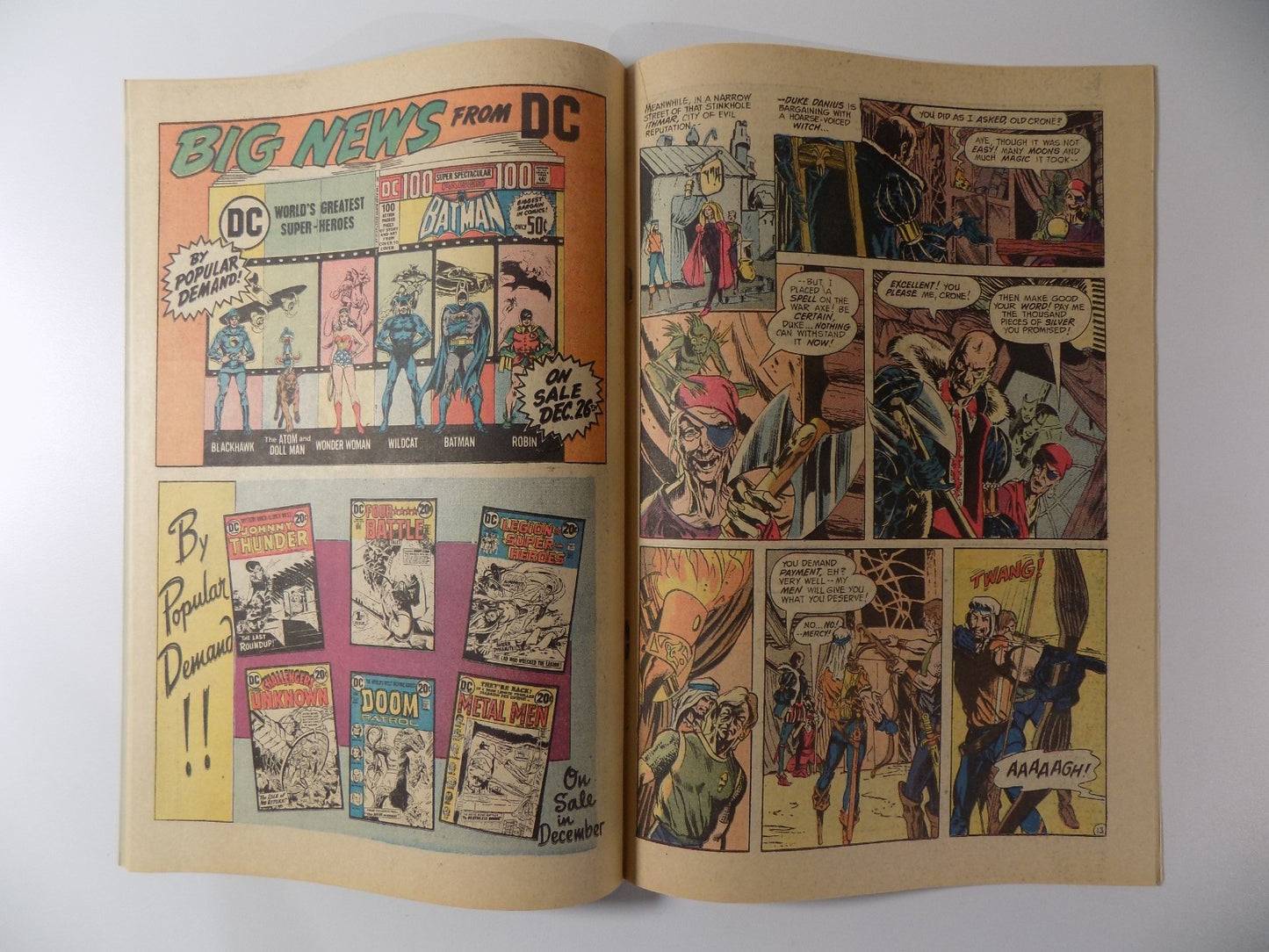 Sword of Sorcery #1 DC Comic March 1973 Very Fine-