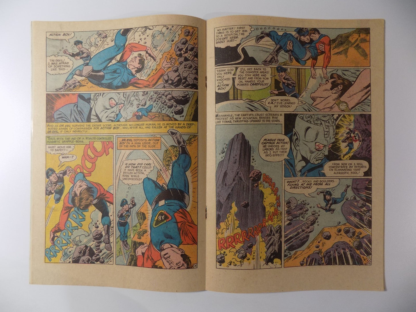 Captain Action #3 DC Comic March 1969 Fine/Very Fine