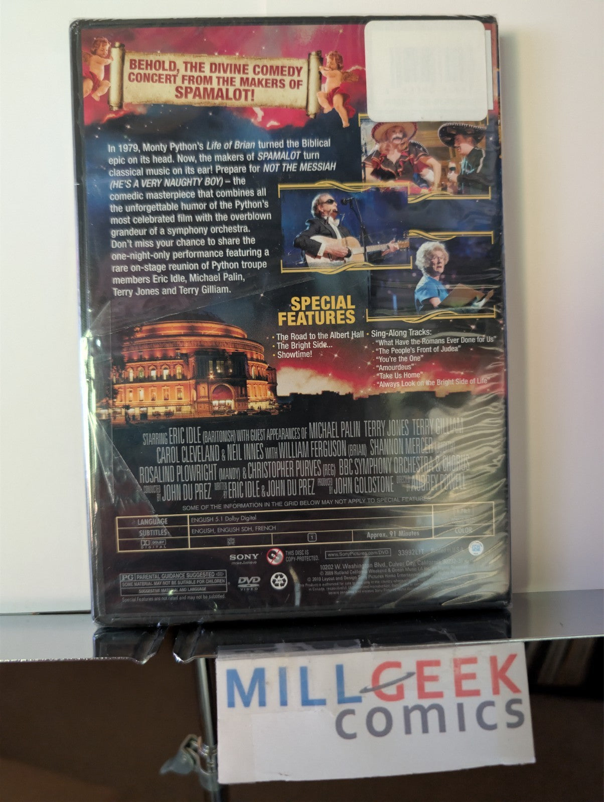 Monty Python lot of 4 Special Movies, John Cleese, Eric Idle (DVD) -JD