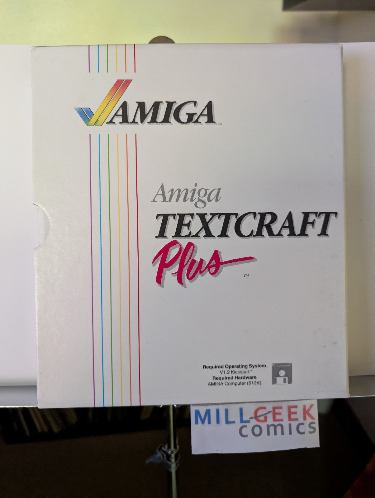 Amiga Textcraft Plus Book (Amiga) NO DISKS -JD