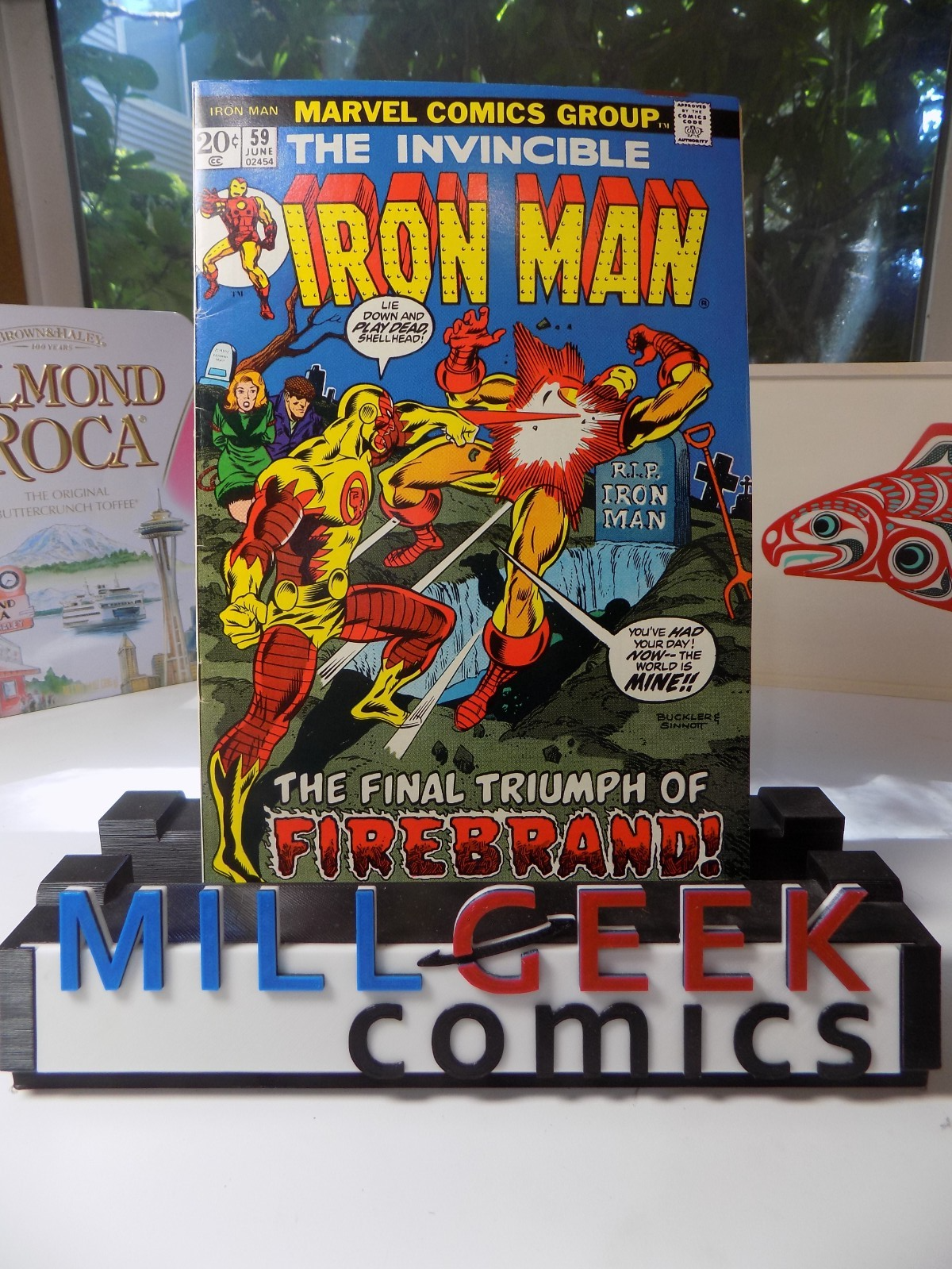 Iron Man #59 Marvel Comic June 1973 Very Fine-