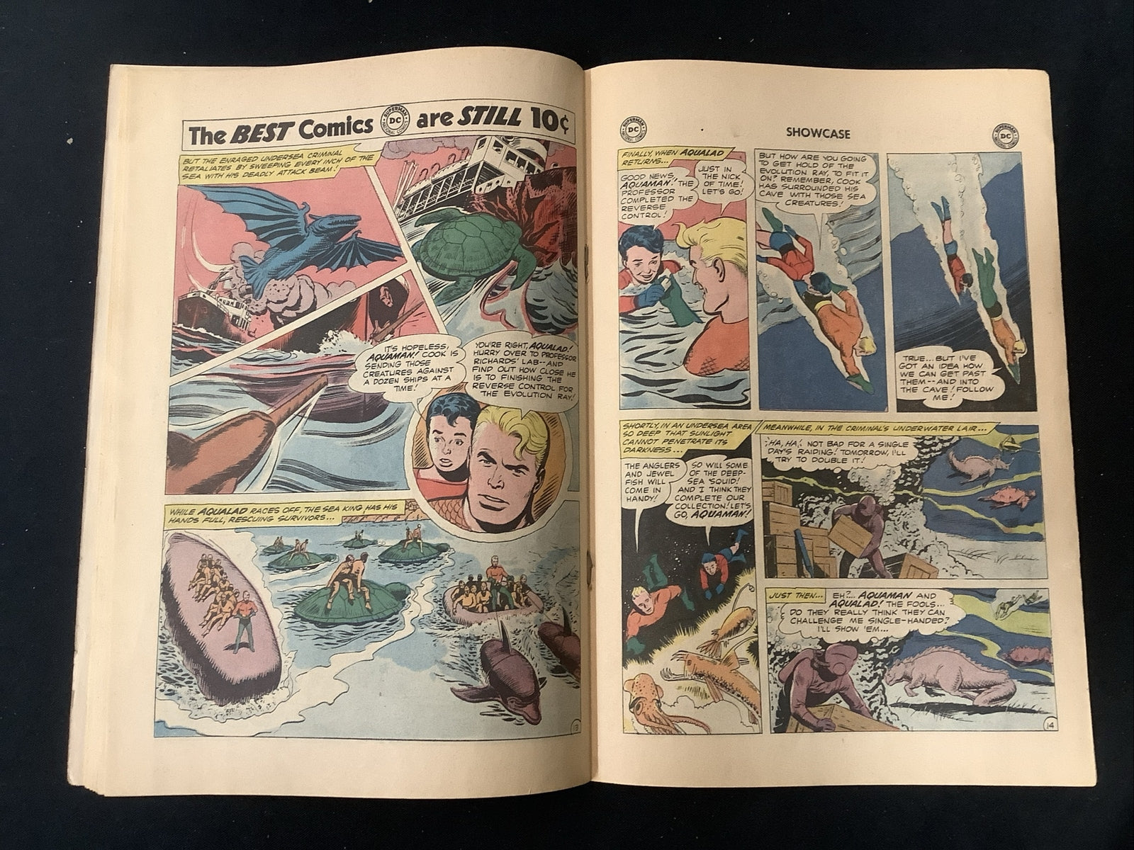 Showcase #31 (1961) G/VG (3.0) Henry Boltinoff, Sea Beasts From One Million B.C.