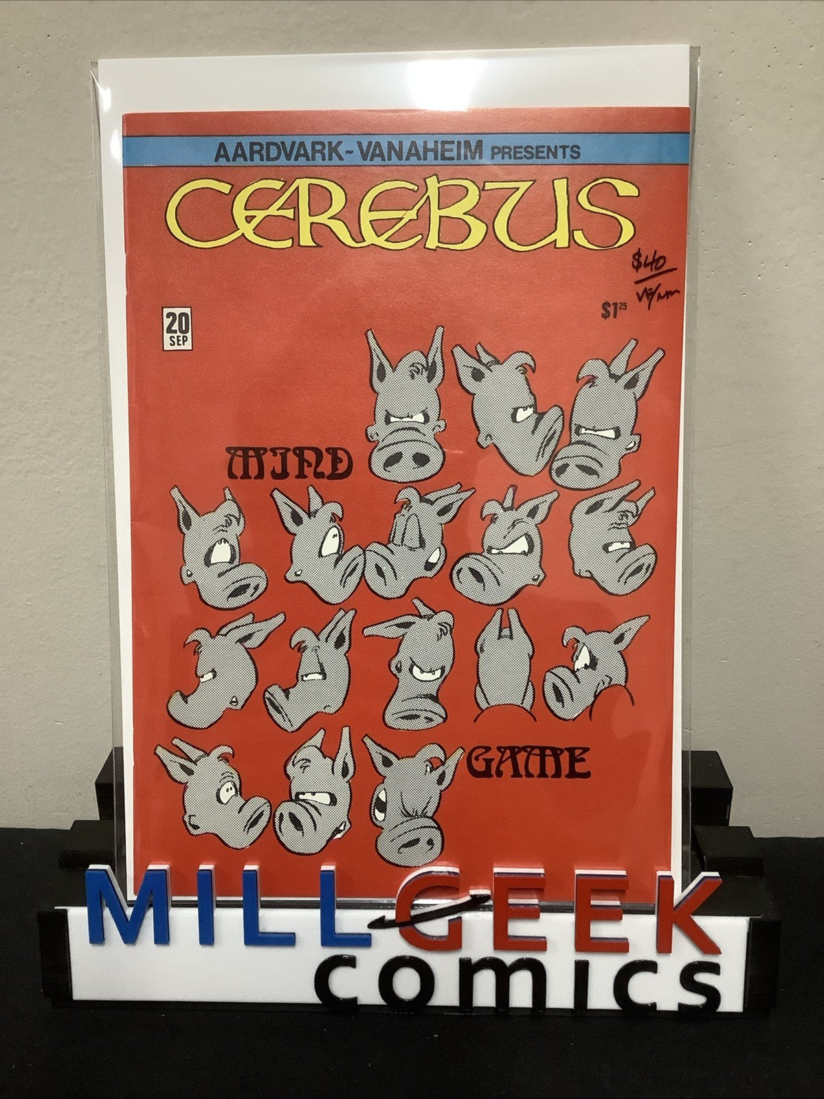 Cerebus #20 (Aardvark-Vanaheim September 1980) VF/NM (9.0)  Dave Sim