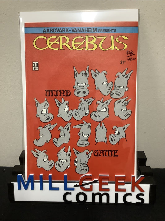 Cerebus #20 (Aardvark-Vanaheim September 1980) VF/NM (9.0)  Dave Sim