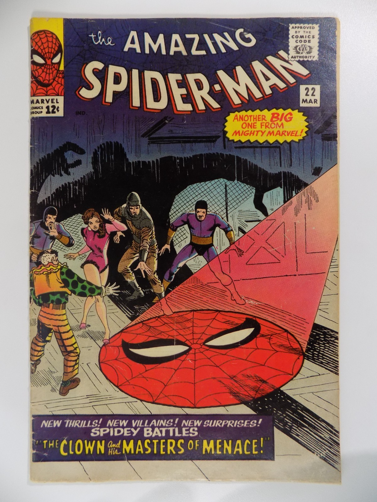 Amazing Spider-Man #22 Marvel Comic March 1965 Fine