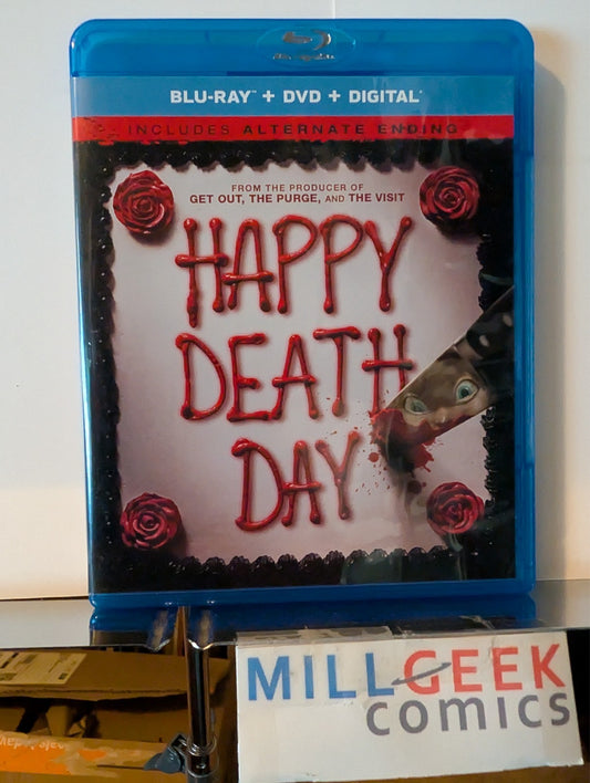 Happy Death Day, Christopher Landon (Blu-Ray) Like New -JD