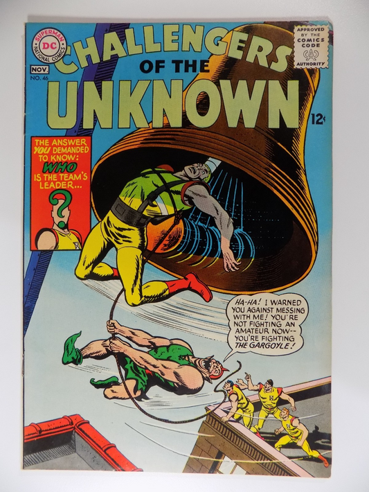 Challengers of the Unknown #46 DC Comic November 1965 Fine+