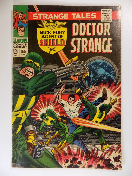 Strange Tales #155 Marvel Comic April 1967 Fine+