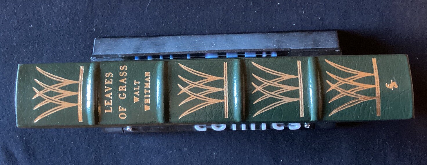 1977 Leaves of Grass Walt Whitman Easton Press  Collectors Edition Leather -JD