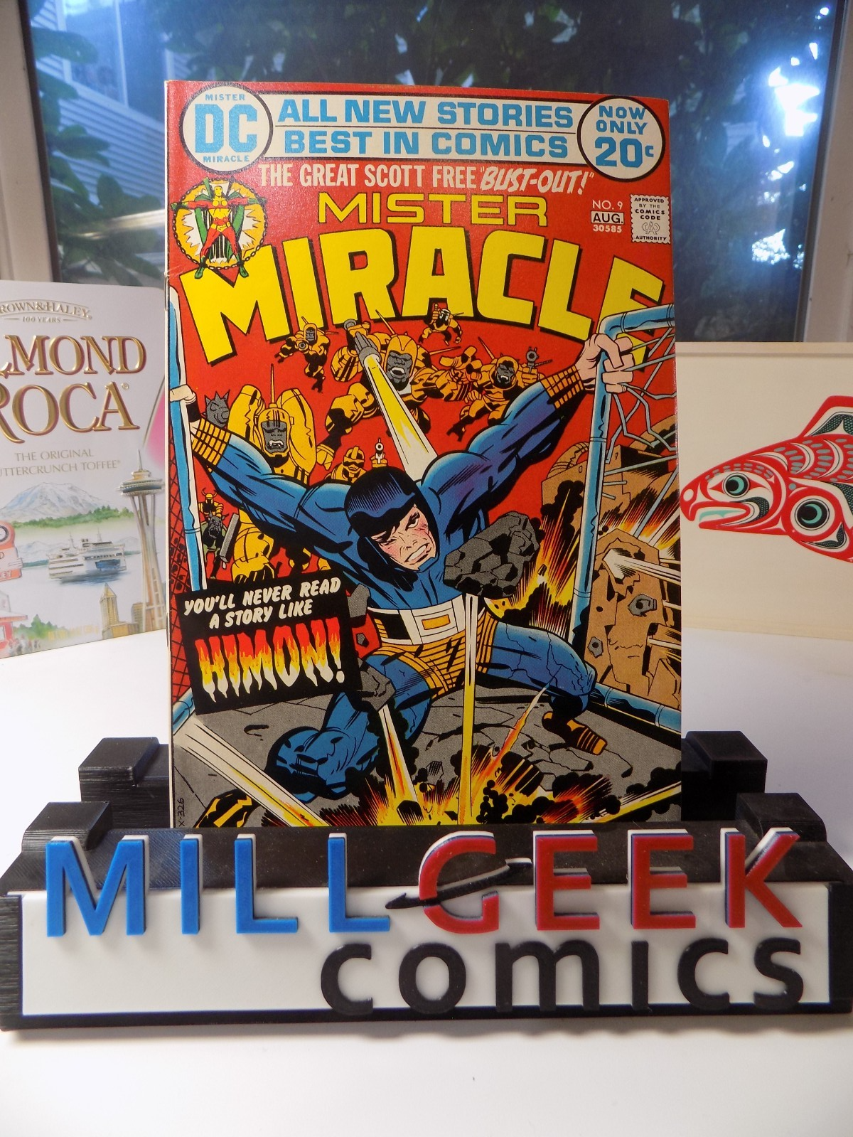 Mister Miracle #9 DC Comic August 1972 Near Mint-