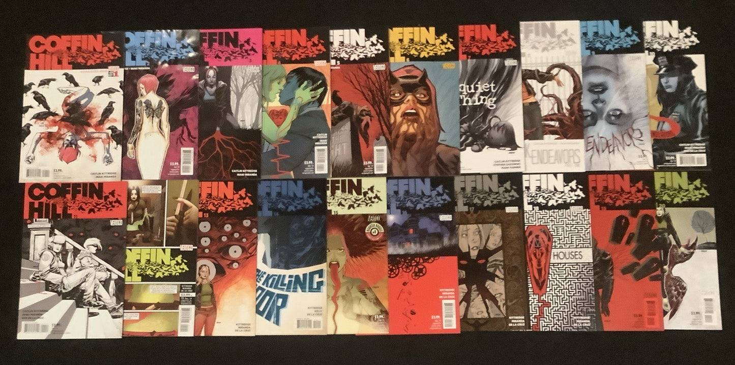 Coffin Hill #1-20 Complete Comic Set, Vertigo/DC Comics, Caitlin Kittredge