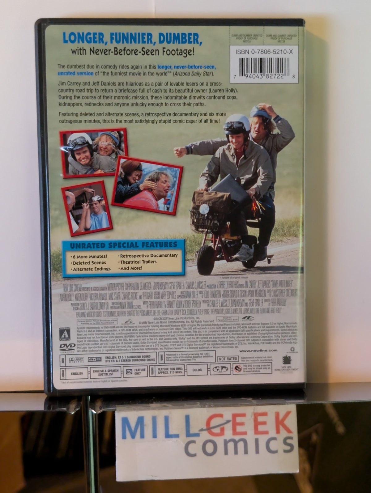 Meet the Parents / Dumb & Dumber / Dude, Where's My Car? 3 Movies (DVD) -JD