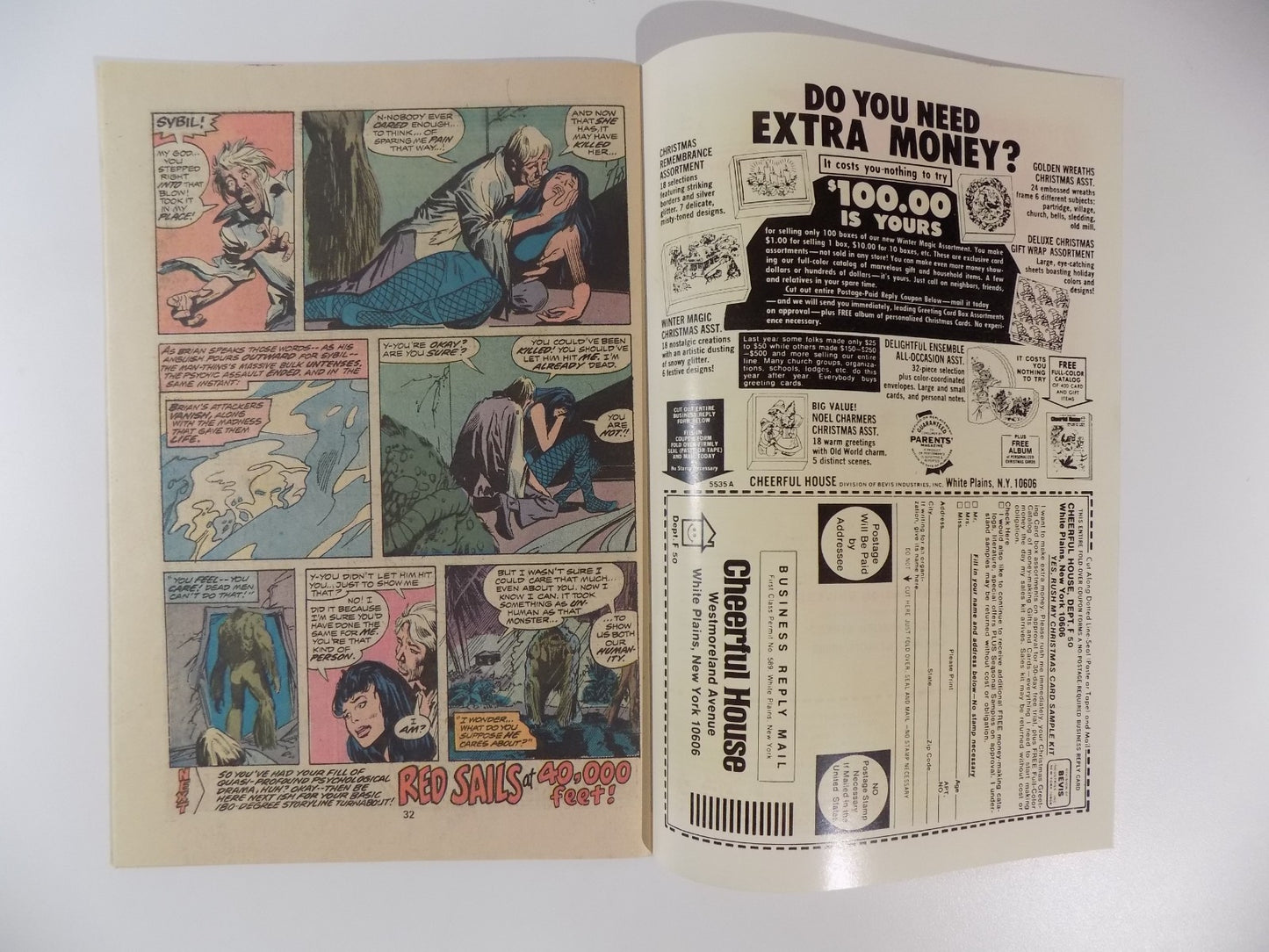 Man-Thing #12 Marvel Comic December 1974 Very Fine+