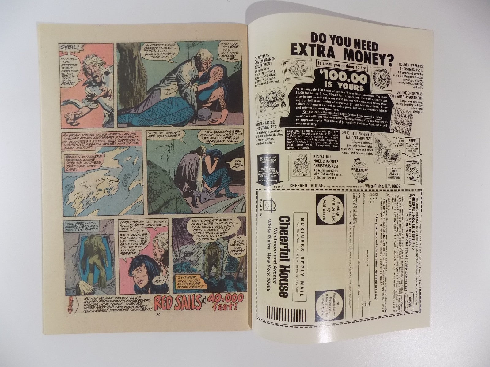Man-Thing #12 Marvel Comic December 1974 Very Fine+
