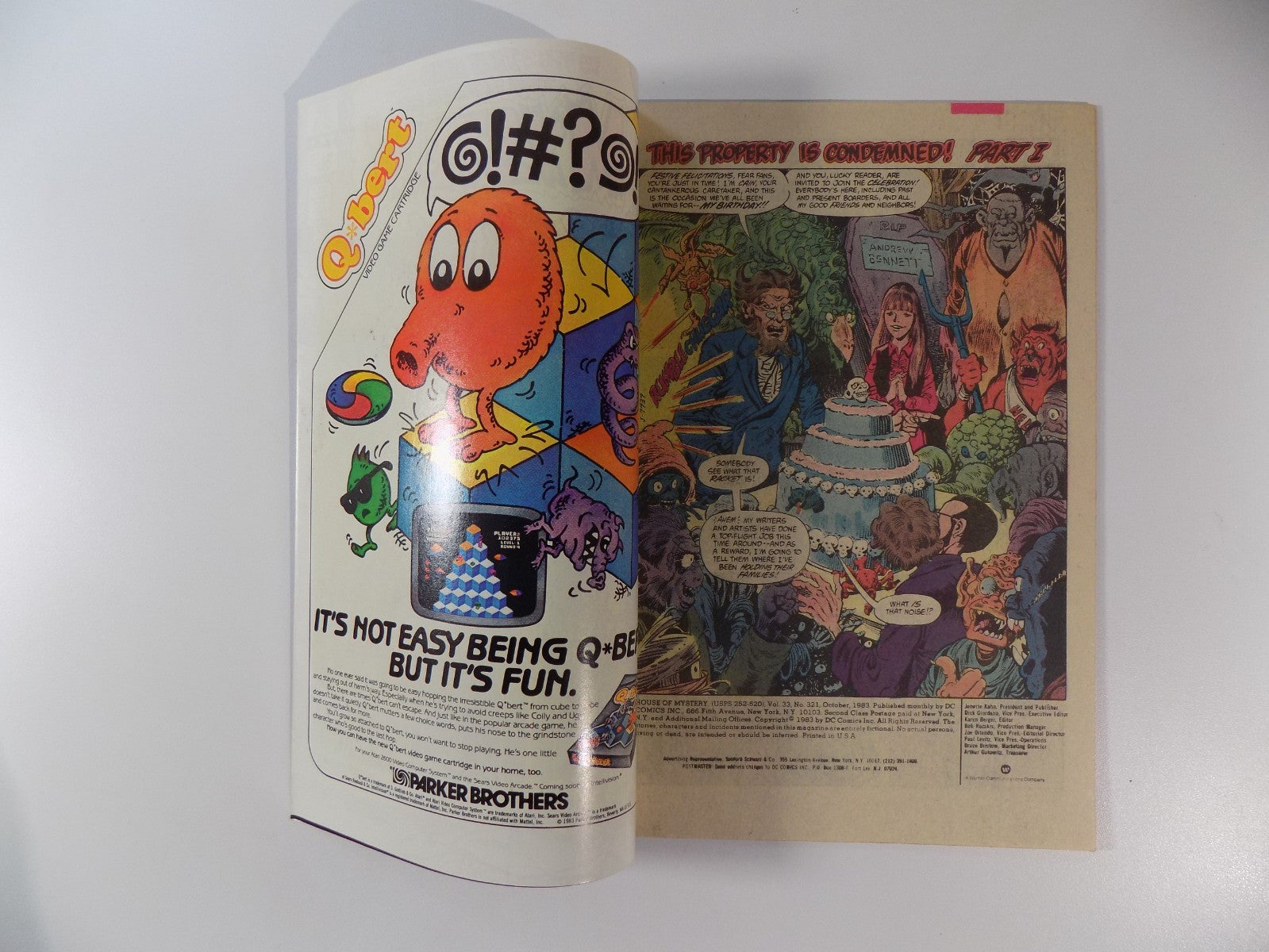 House of Mystery #321 DC Comic October 1983 Near Mint-