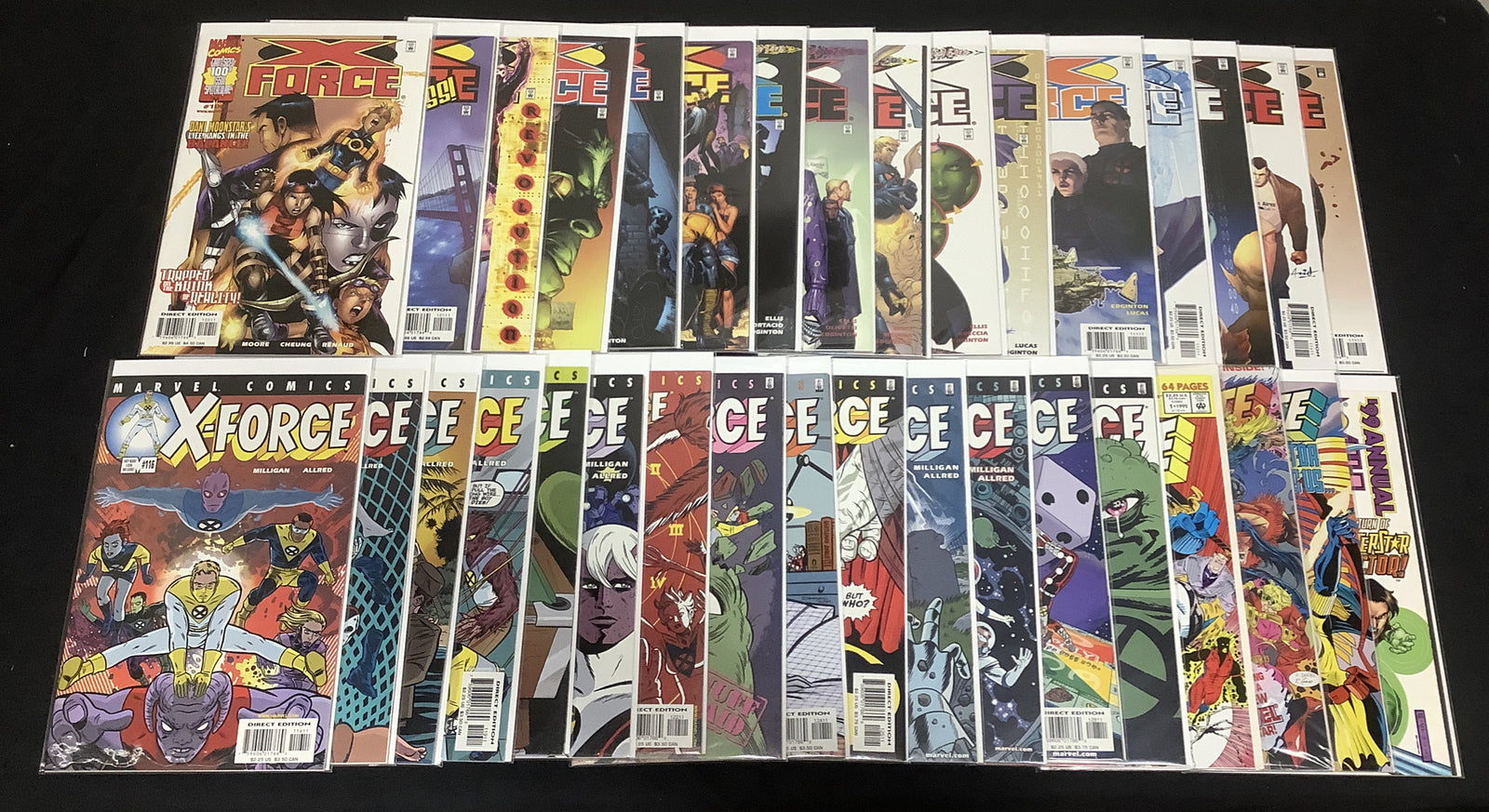 X-Force #1-129 & Annual #1 #2 #3 ‘99 & #-1, Early Deadpool