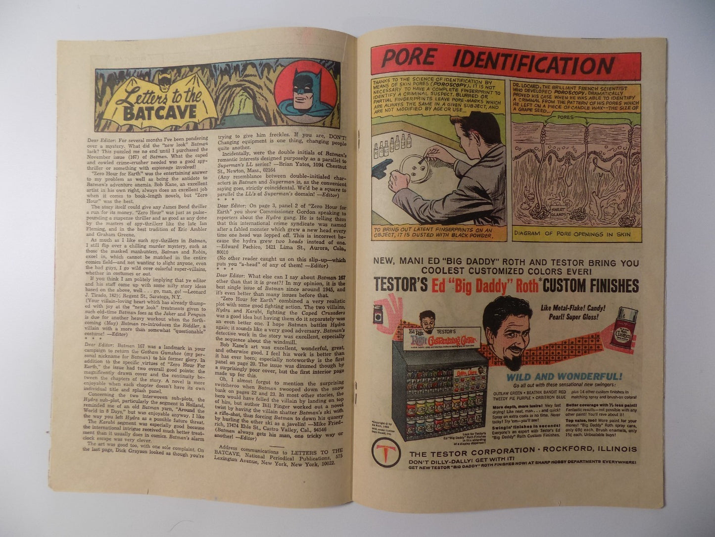 Batman #170 DC Comics Logo Change! Very Good March 1965