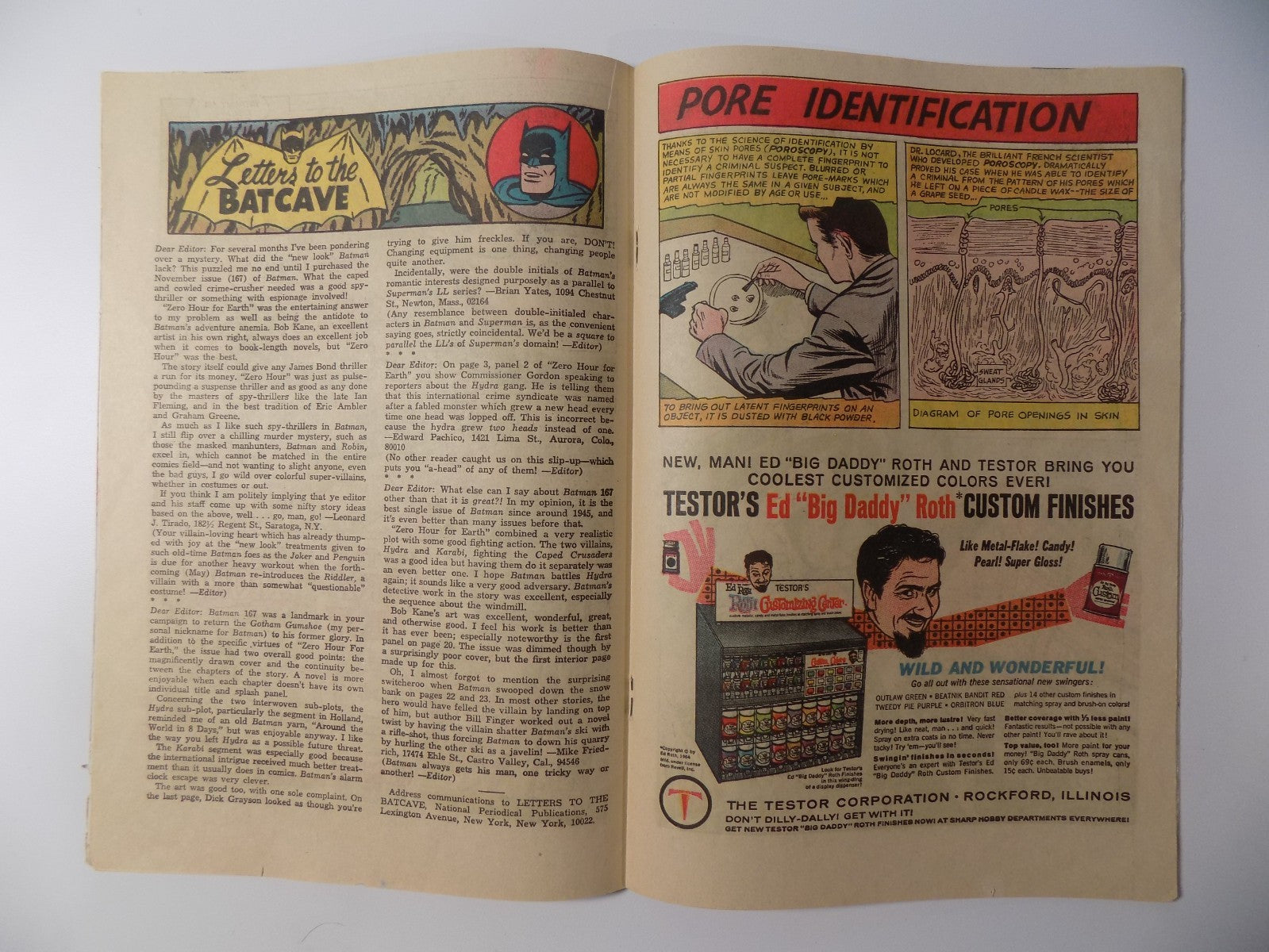 Batman #170 DC Comics Logo Change! Very Good March 1965