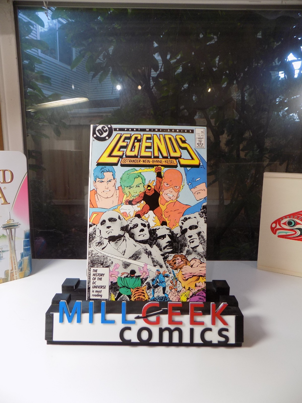 Legends #3 DC Comic 1st New Suicide Squad! January 1987 Near Mint-