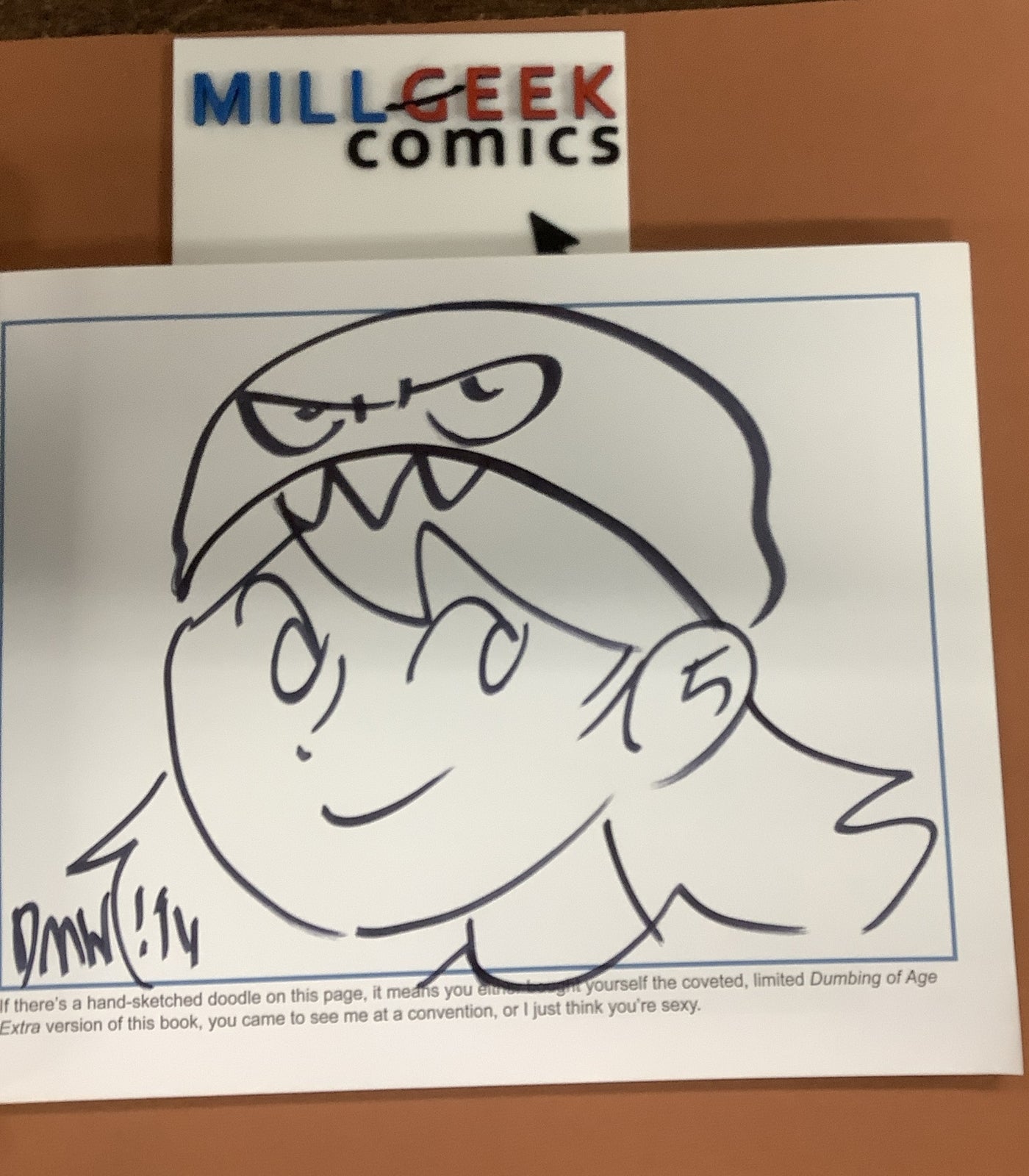 Dumbing of Age Collection by David Willis. Vol 1-3 all Signed And Sketched!