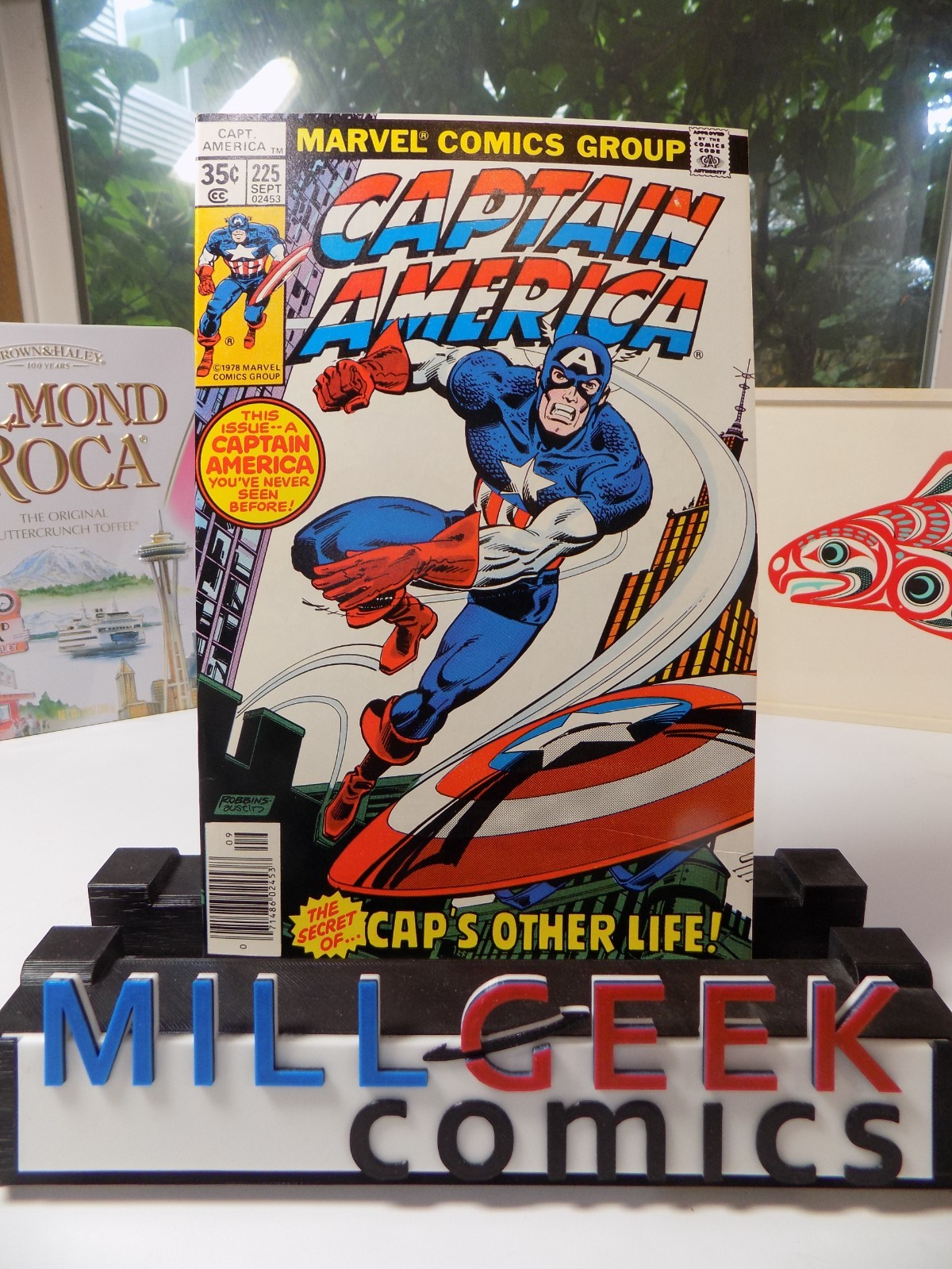 Captain America #225 Marvel Comic September 1978 Near Mint-