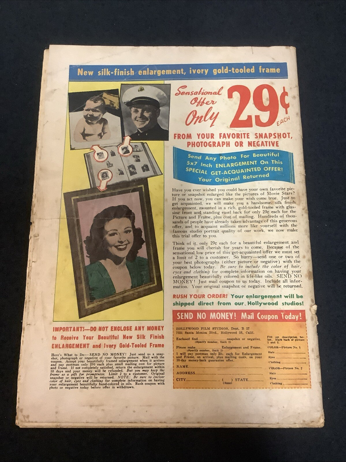 Two-Fisted Tales #24 (EC Comics 1951) G+ (2.5) Inner Wrap And Cover Detached