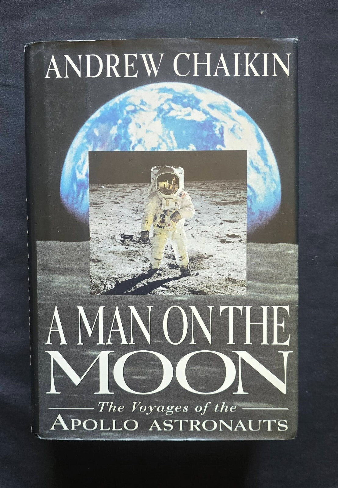 Man on the Moon: The Voyages of the Apollo Astronauts by Andrew Chaikin (1994) J