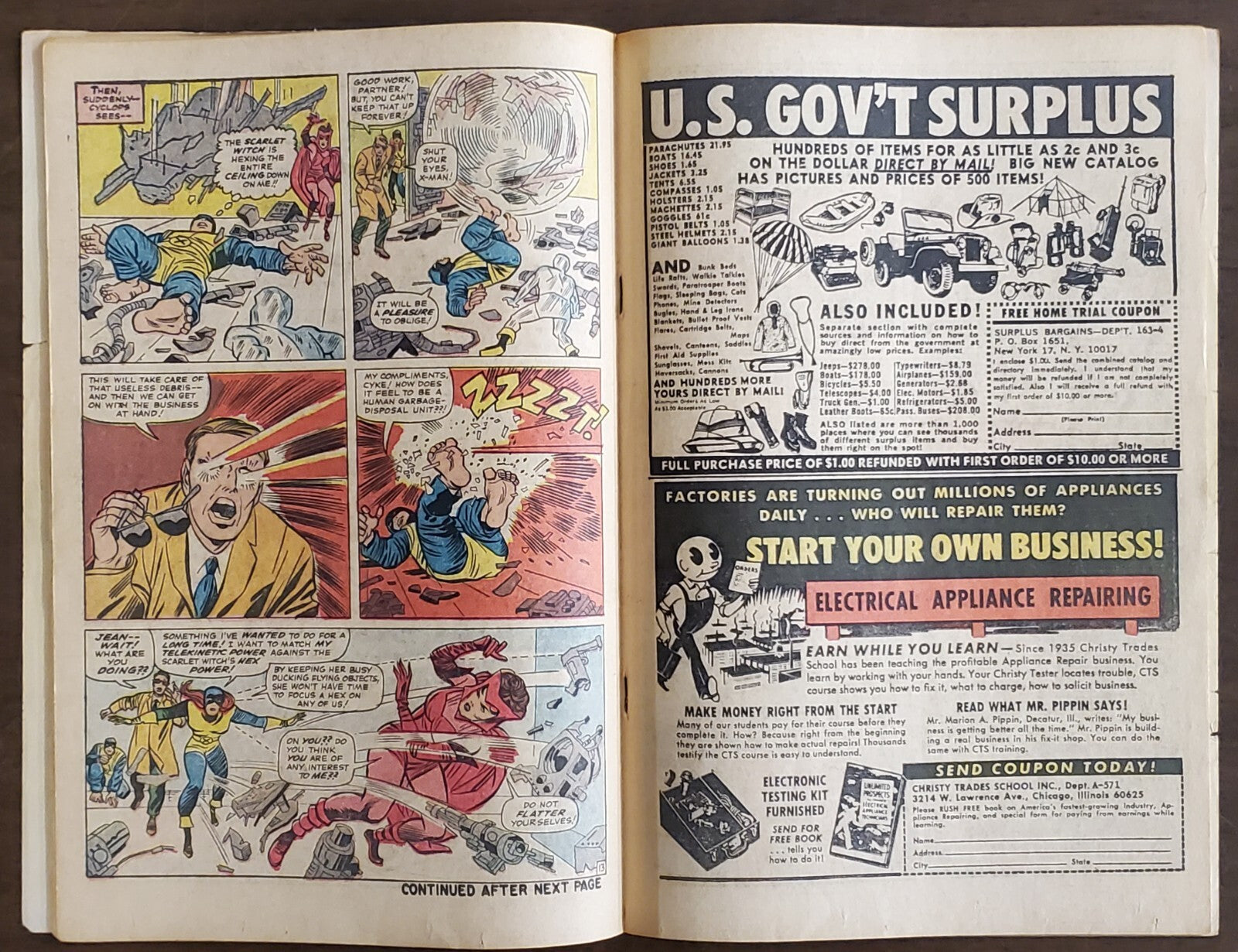 X-Men #11 (1963) 2.0 (G) 1st app The Stranger Gigantians Brotherhood disbands