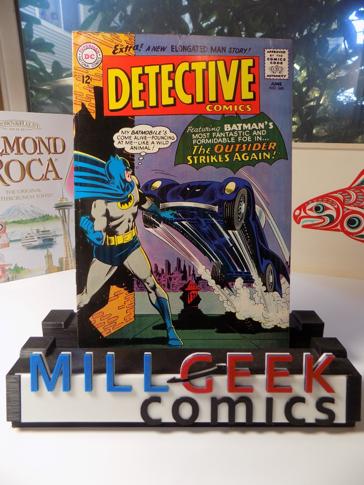 Detective #340 DC Comic June 1965 Fine