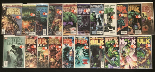 Incredible Hulk #71-91 Comic Lot, Marvel Comics, Daniel Way, 2004