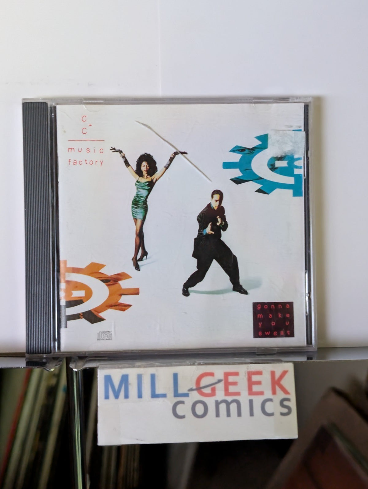 3 CD lot, Rock and Dance from the 80s, Sinead O'Connor, Van Halen, C+C Music -JD