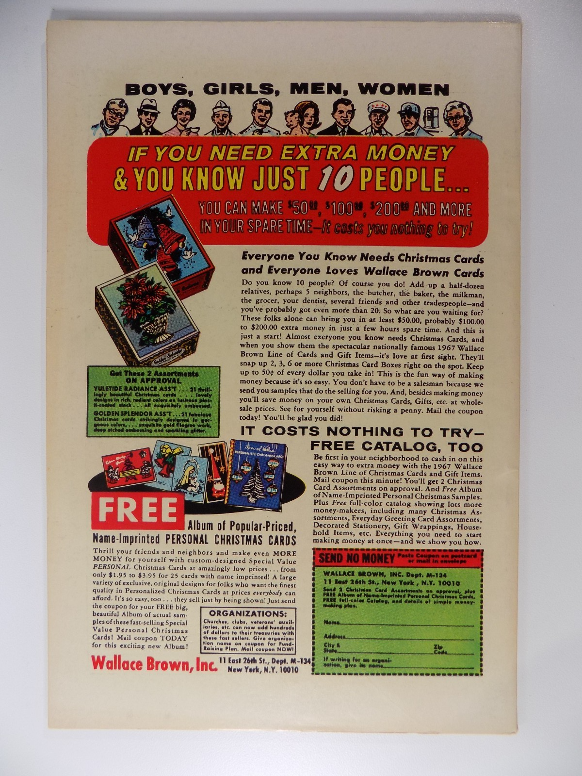 Fantasy Masterpieces #10 Marvel Comic August 1967 Very Fine