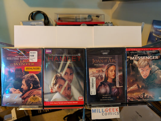 Medieval  4 Movie Lot - Lion in Winter, Hamlet, Joan of Arc, Messenger (DVD) -JD