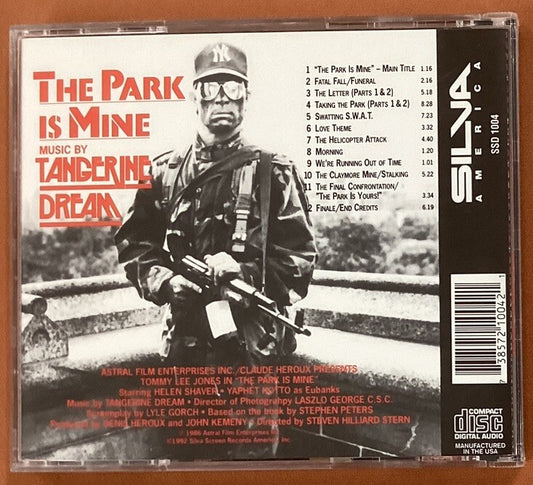 TANGERINE DREAM - The Park Is Mine (Silva Screen #SSD 1004, Like New) -JD
