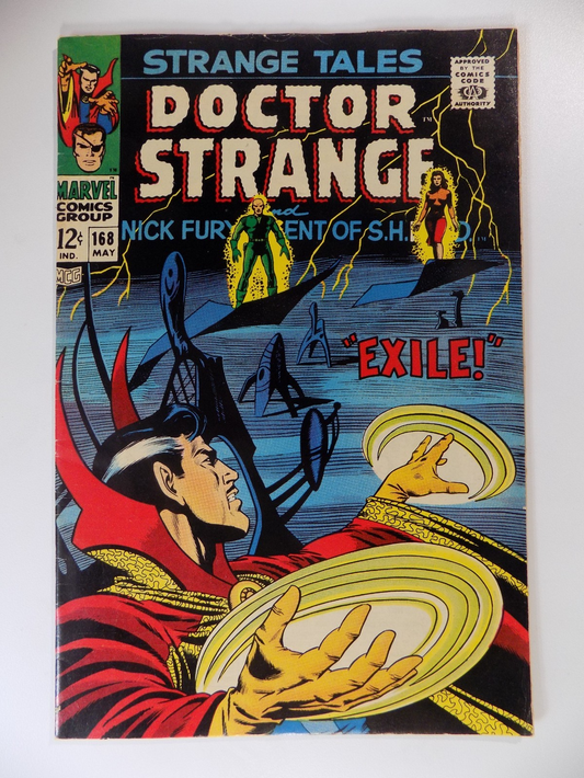 Strange Tales #168 Marvel Comic May 1968 Fine/Very Fine