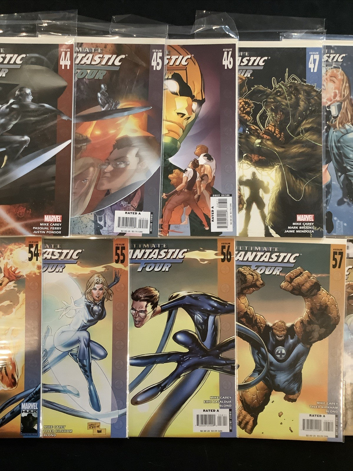 Ultimate Fantastic Four #1-60 + Annuals Complete Comic Set, 1st Marvel Zombies